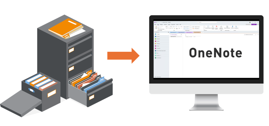 OneNote Anleitung digital vs. analog