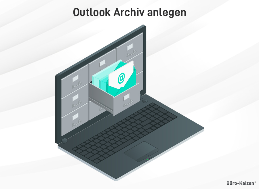 Sie sollten ein Outlook Archiv anlegen, um E-Mails sicher zu archivieren. 