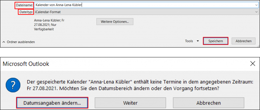outlook-kalender-datumsangaben-aendern