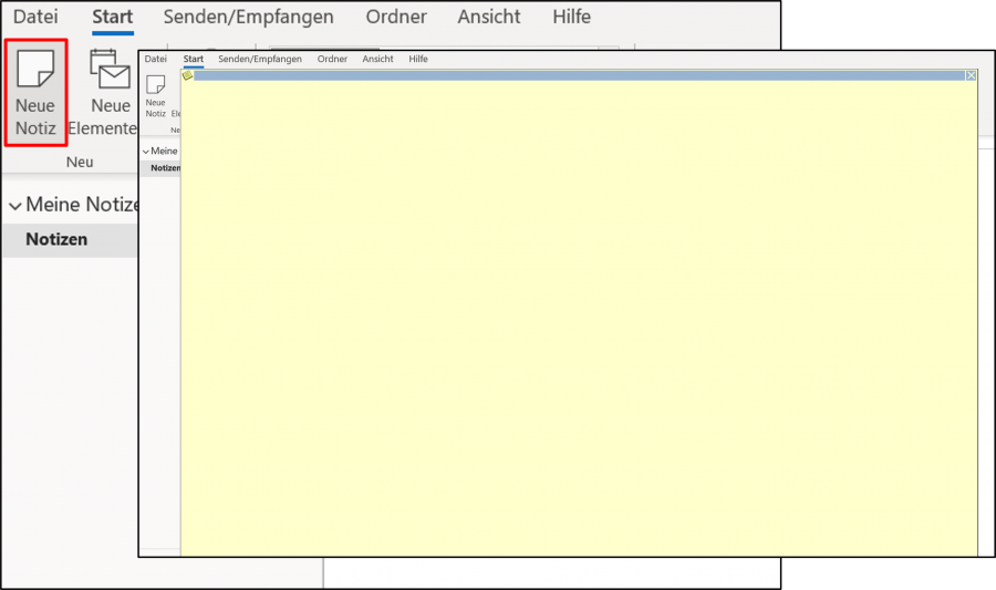 outlook-neue-notiz