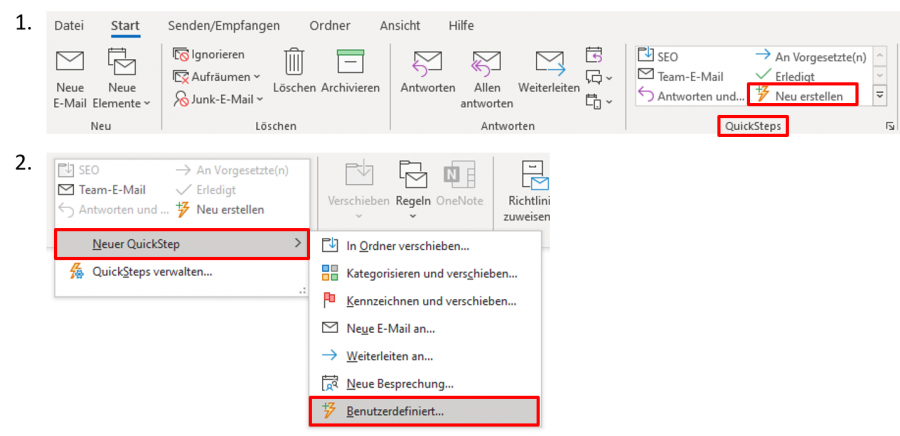 outlook-quicksteps-erstellen