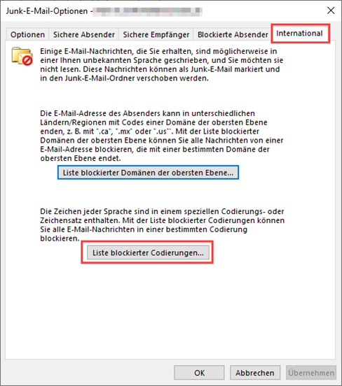 outlook-spam-blockierte-codierungen