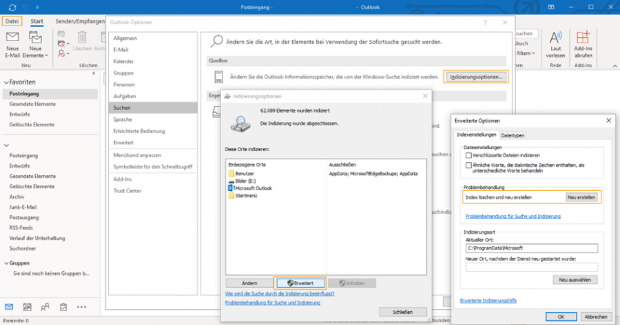 outlook-suche-funktioniert-nicht-erneuerung-des-index