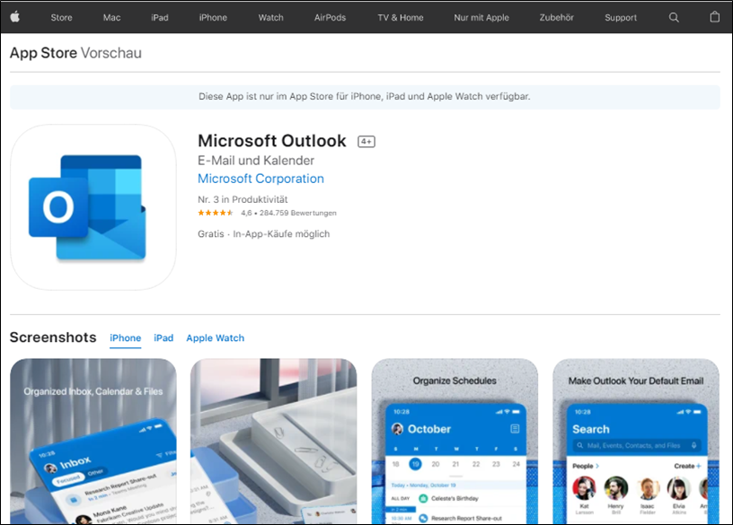 outlook-synchronisieren-apple-store