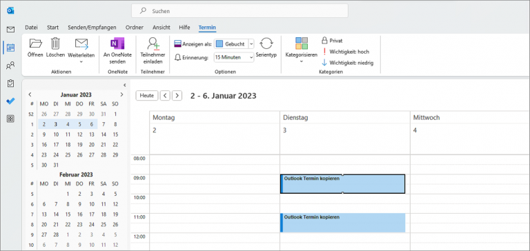 Outlook Termine Automatisch In Anderen Kalender Kopieren Outlook Termin kopieren - verschiedene Varianten (inkl. Video)
