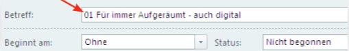 Papier digital verknüpfen pünktlich Termine