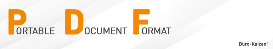 Definition: Die Abkürzung "PDF" steht für "Portable Document Format".
