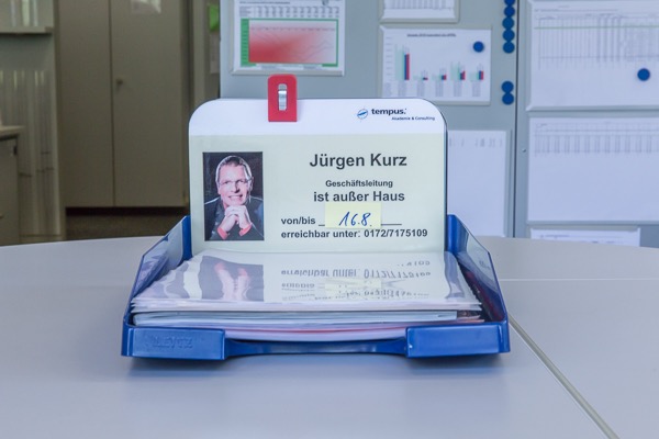Posteingangsschale für Ablagesystem in Büro