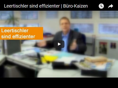 Schreibtisch im Chefbuero