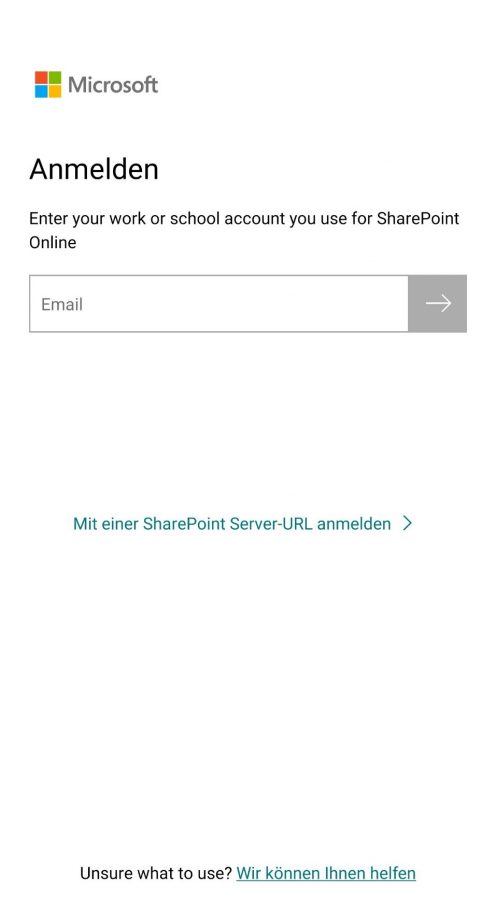sharepoint-on-premise-app-login-microsoftaccount