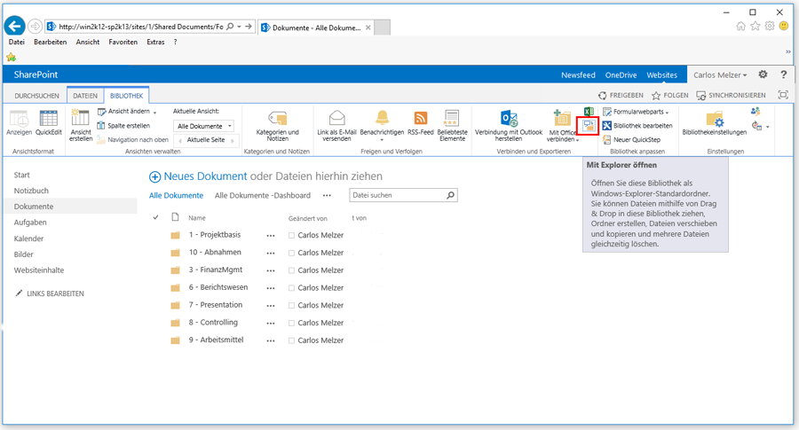 sharepoint-projektmanagement-ordnerstruktur