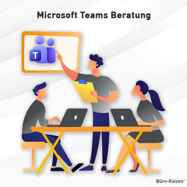 Microsoft Teams Beratung von Büro-Kaizen.