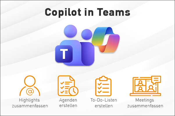 Der Microsoft Copilot in Teams.