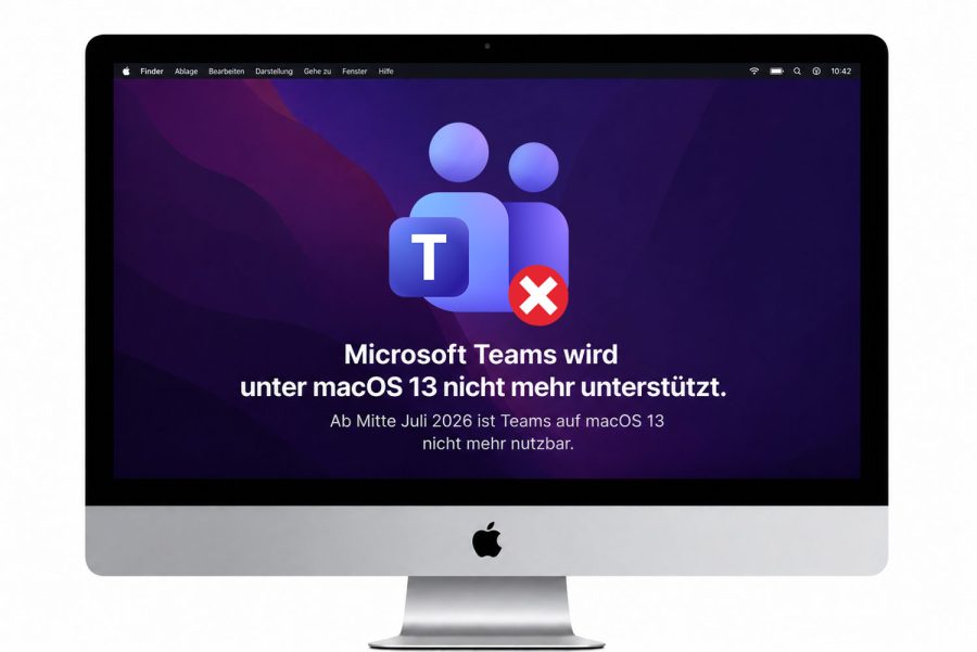Kein Teams-Support auf macOS 13