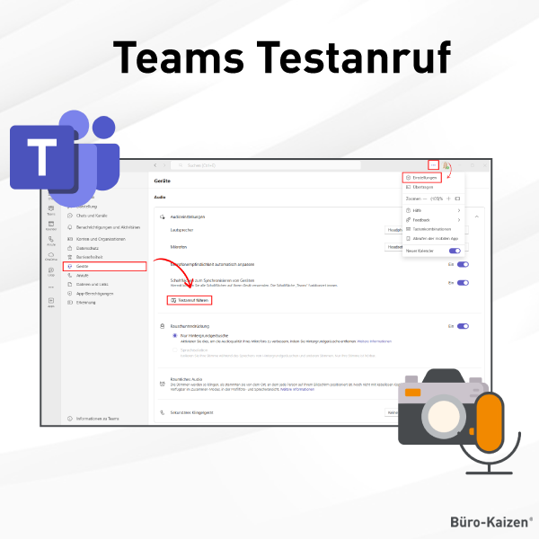 Teams Testanruf