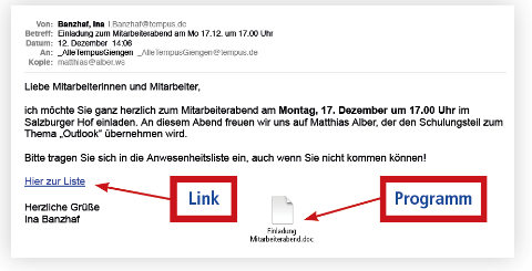 Terminabstimmung effizient gestalten durch Listen