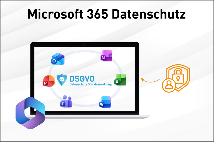 Themenseite von Microsoft 365: DSGVO und Datenschutz.