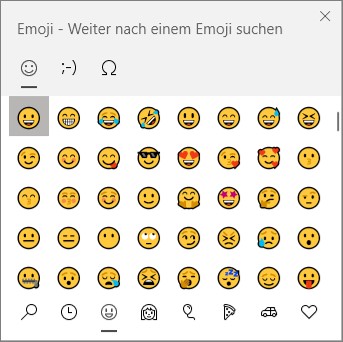 Mit einem Windows Shortcut, der nur eine Kombination aus zwei Tasten benötigt, können Sie über 200 Emojis verwenden.