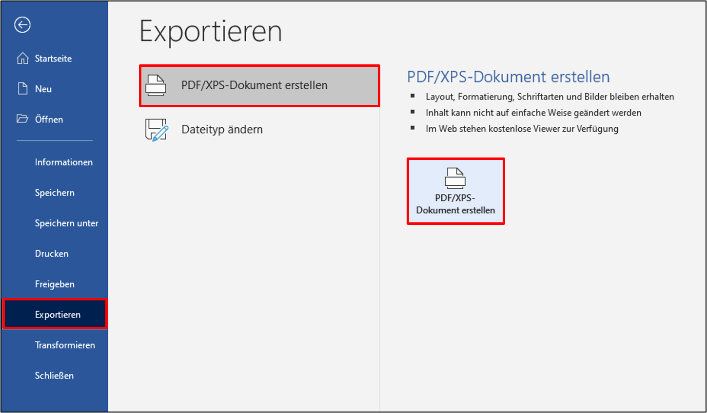 word-datei-exportieren