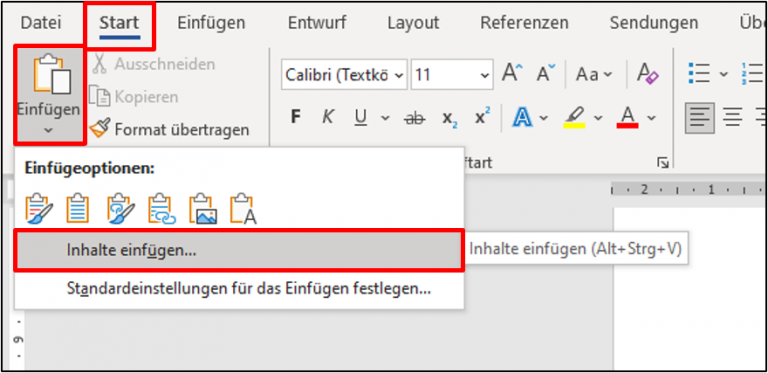 Excel Tabelle in Word einfügen – so geht´s [Anleitung]